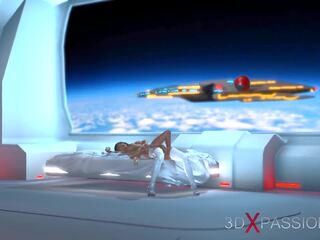 Shemale Space Alien Fucks a flirty Woman in the Spacecraft | xHamster