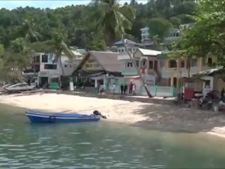 Bock vild filmer sabang strand puerto galera filippinerna