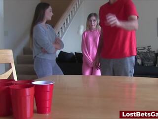 Egy bájos játék a vetkőzés pong fordulat kemény gyors: leszopás trágár videó feat. aften opal által lost bets játékok