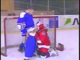 Ice hockey грати і трахання vid