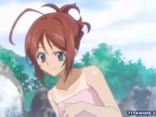 赤毛 エロアニメ ミストレス 取得 fondled 上の 彼女の センセーショナル 浴