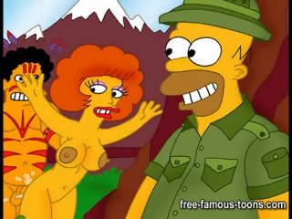 Simpsons dreckig video parodie